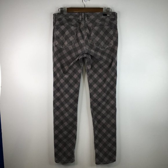 Kut From The Kloth Checker Print  Corduroy Pants Size 12 - Picture 7 of 7